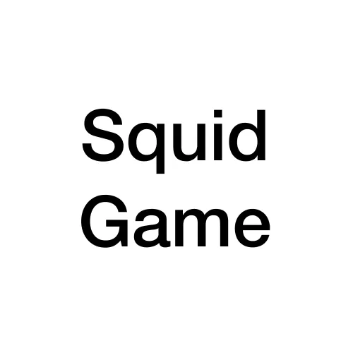 Squid Game-Style Font